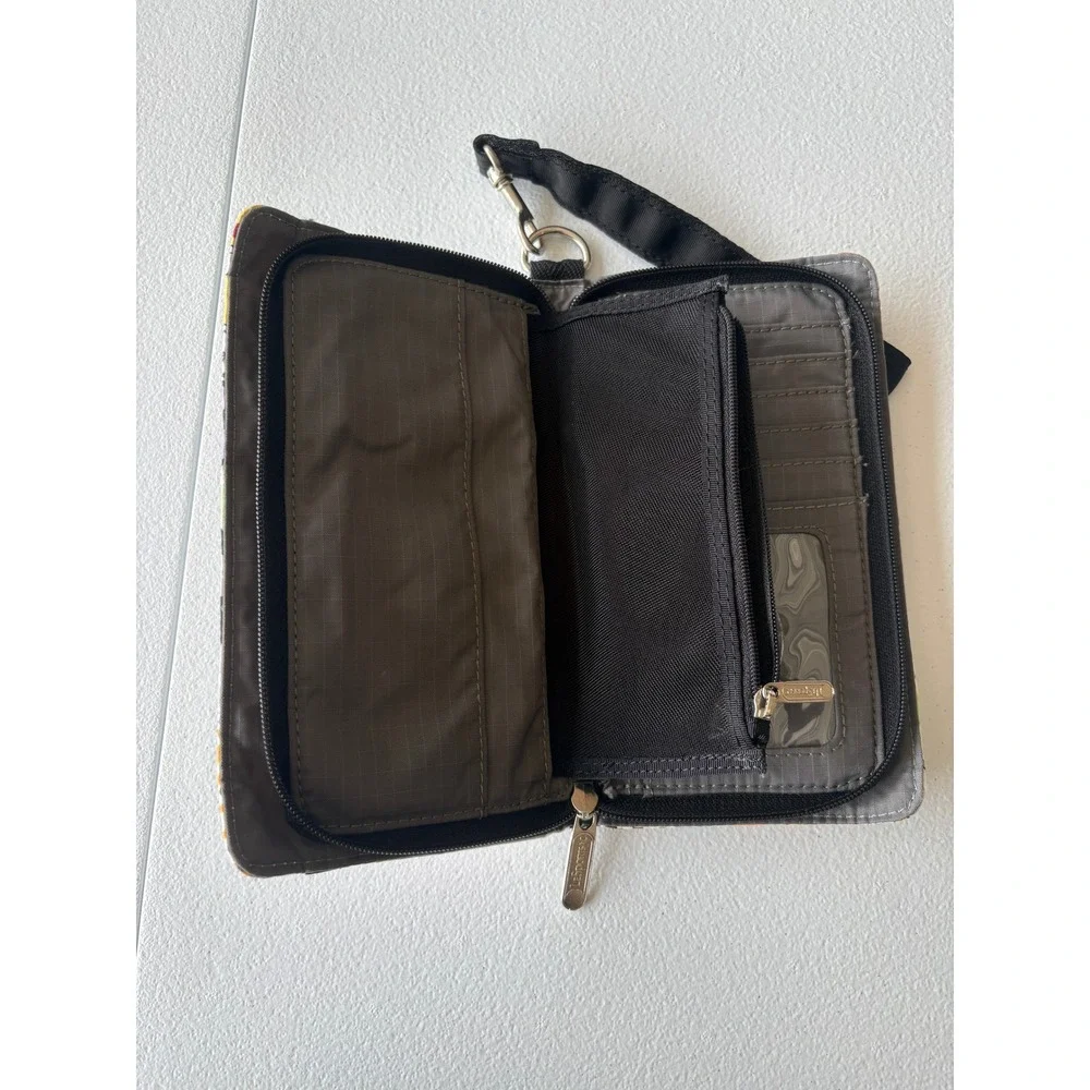LeSportsac Artist in Residence Tomokazu Matsuyama Tech Wallet Wristlet Rare